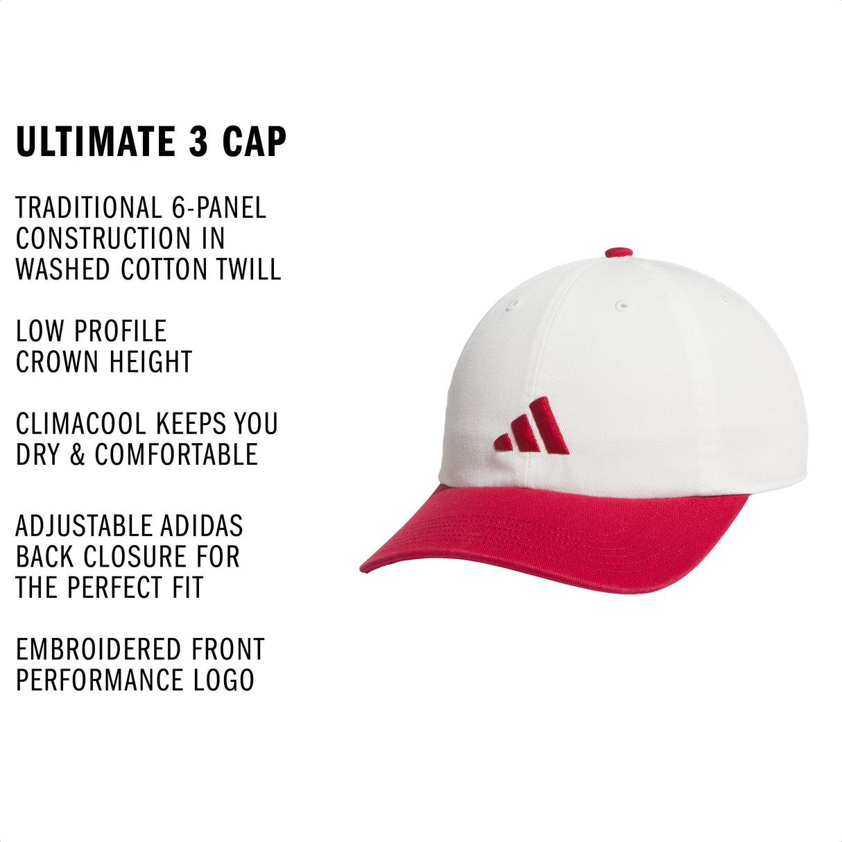 adidas Men's Ultimate 3 Cap-2