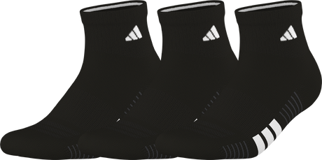adidas Men's Cushioned 4.0 3-Pack Quarter Sock-1