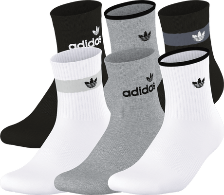 adidas Men's Cushioned 4.0 3-Pack Quarter Sock