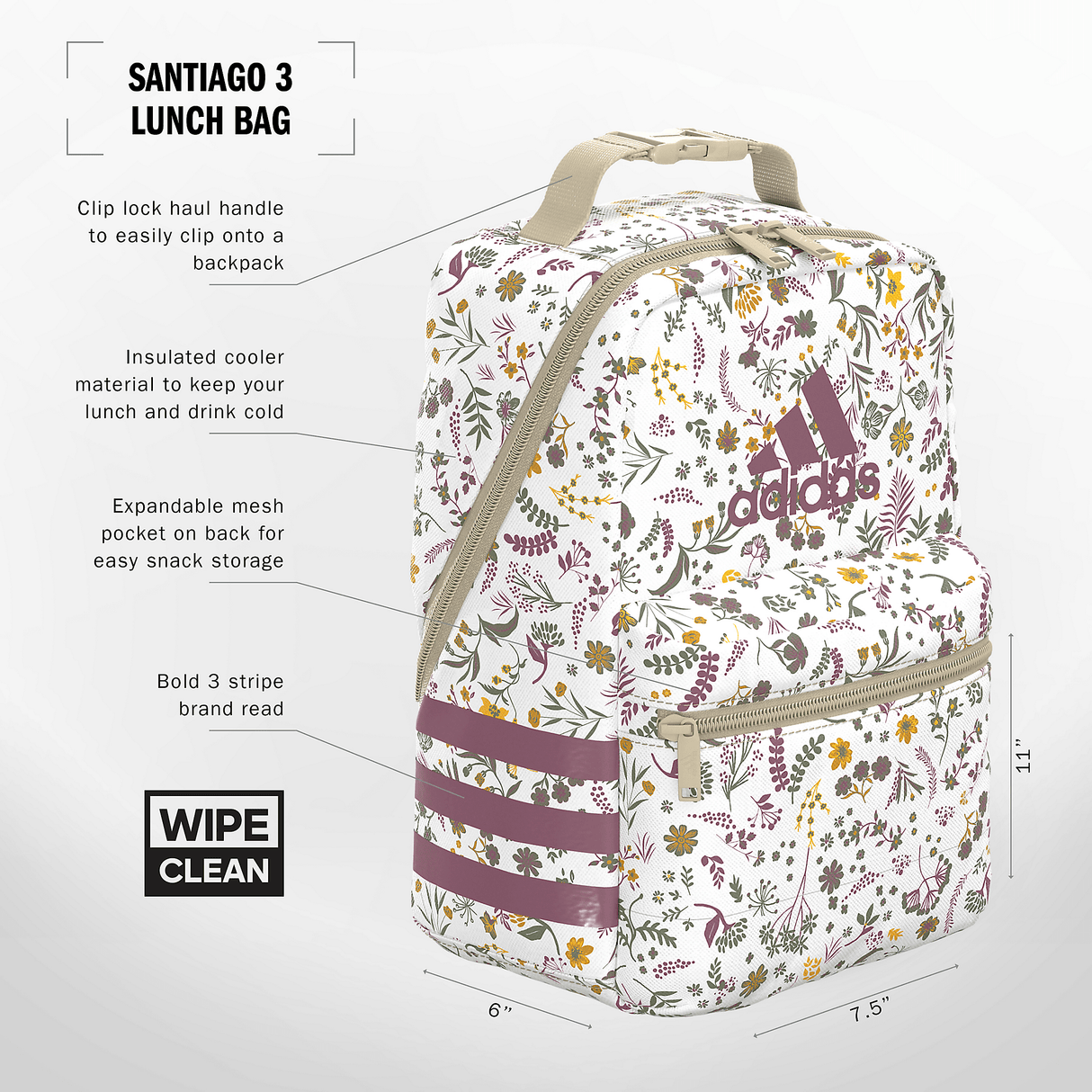 adidas Santiago 3 Lunch Bag-2