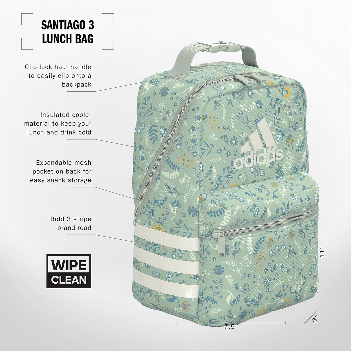 adidas Santiago 3 Lunch Bag-2