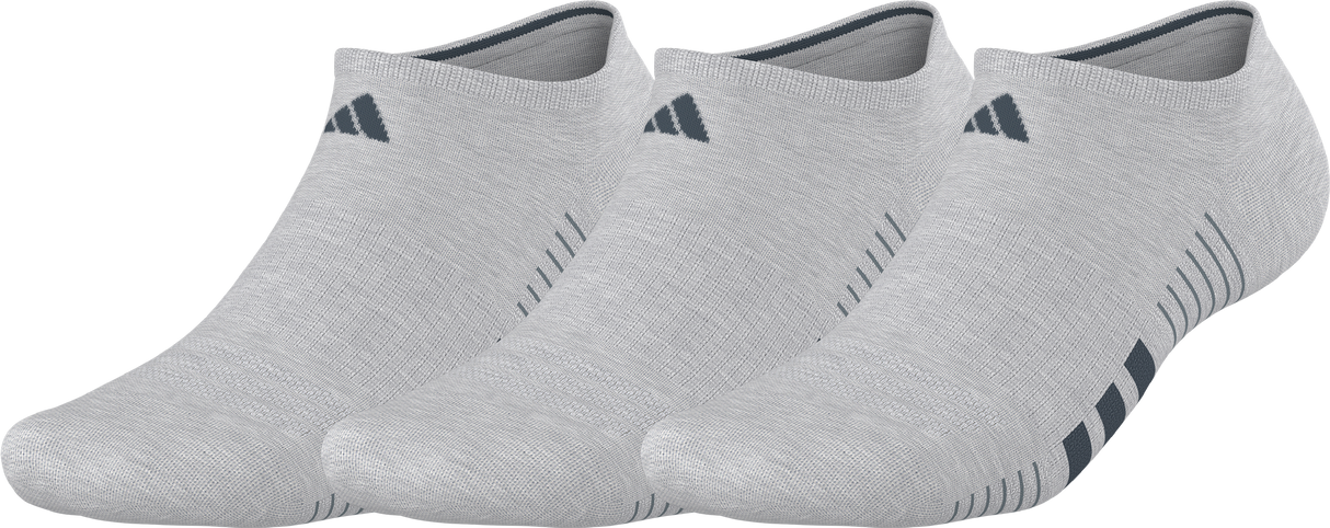 adidas Men's Cushioned 4.0 3-Pack No Show Sock-1