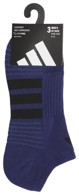 adidas Men's Cushioned 4.0 3-Pack No Show Sock-5