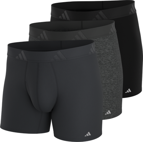 adidas Men's Luxe Comfort 3-Pack Trunk-1