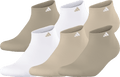 adidas Women's Athletic Cushioned 6-Pack Low Cut Sock-1