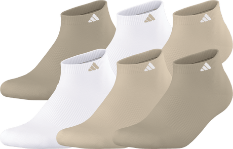 adidas Women's Athletic Cushioned 6-Pack Low Cut Sock-1