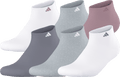 adidas Women's Athletic Cushioned 6-Pack Low Cut Sock-1