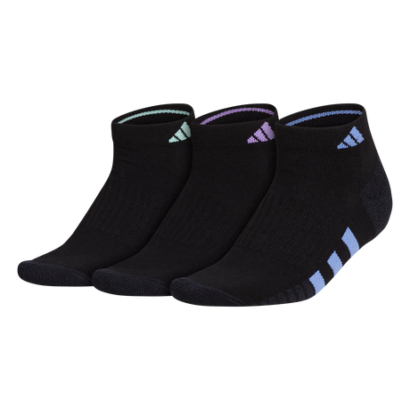 adidas Women's Cushioned 3.0 3-Pack Low Cut Sock-1