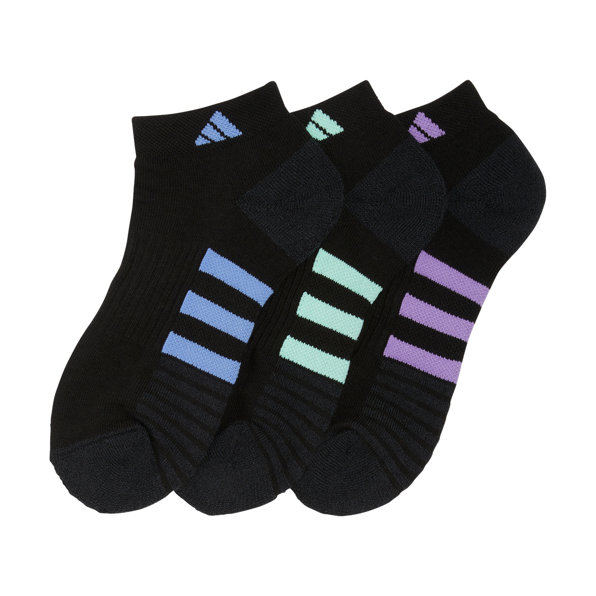 adidas Women's Cushioned 3.0 3-Pack Low Cut Sock-8