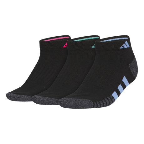 adidas Women's Cushioned 3.0 3-Pack Low Cut Sock-1