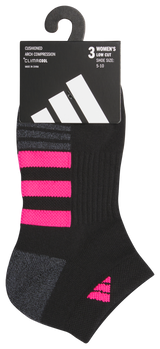 adidas Women's Cushioned 3.0 3-Pack Low Cut Sock-8