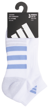 adidas Women's Cushioned 3.0 3-Pack Low Cut Sock-8