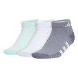 adidas Women's Cushioned 3.0 3-Pack Low Cut Sock-1