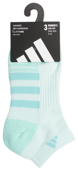adidas Women's Cushioned 3.0 3-Pack Low Cut Sock-8