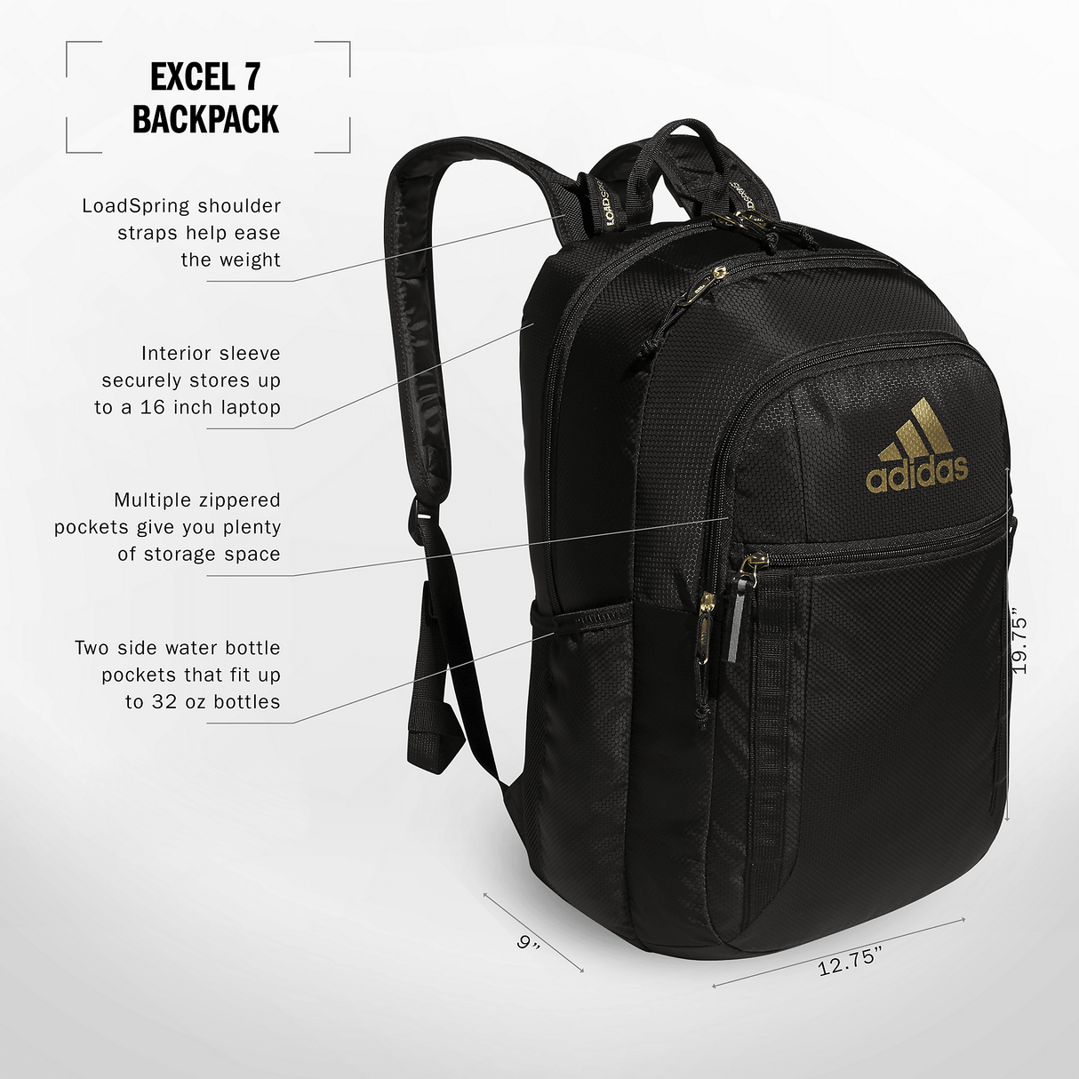adidas Excel 7 Backpack-2