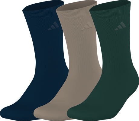 adidas Men's Cushioned Comfort 3-Pack Crew Sock-1