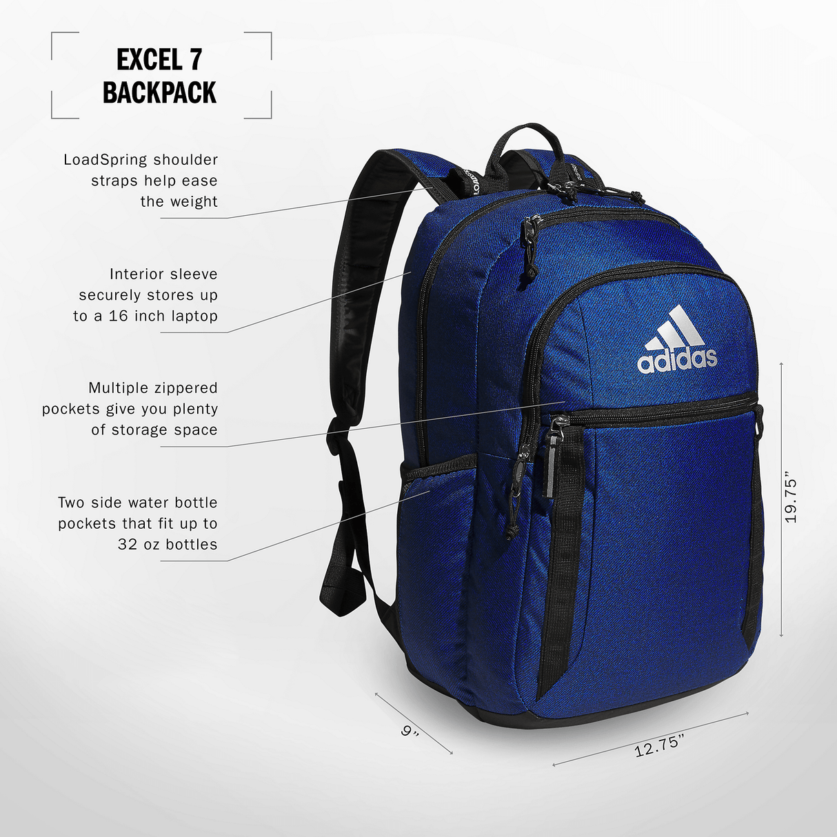 adidas Excel 7 Backpack-2