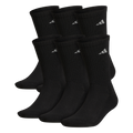 adidas Men's Athletic Cushioned 6-Pack Crew Sock-1