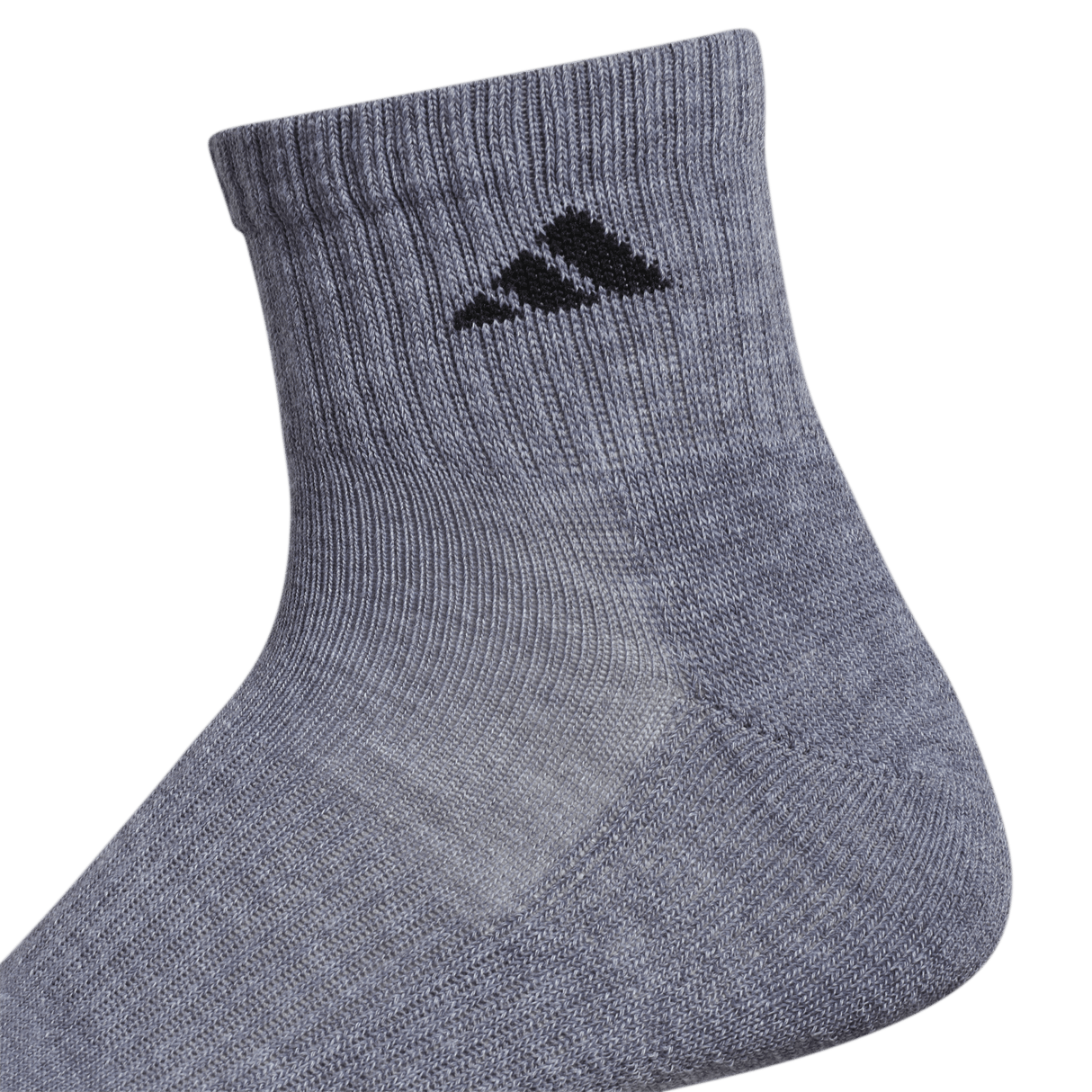 adidas Men's Athletic Cushioned 6-Pack Quarter Sock-3