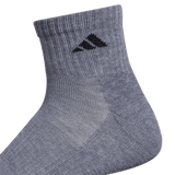 adidas Men's Athletic Cushioned 6-Pack Quarter Sock-3