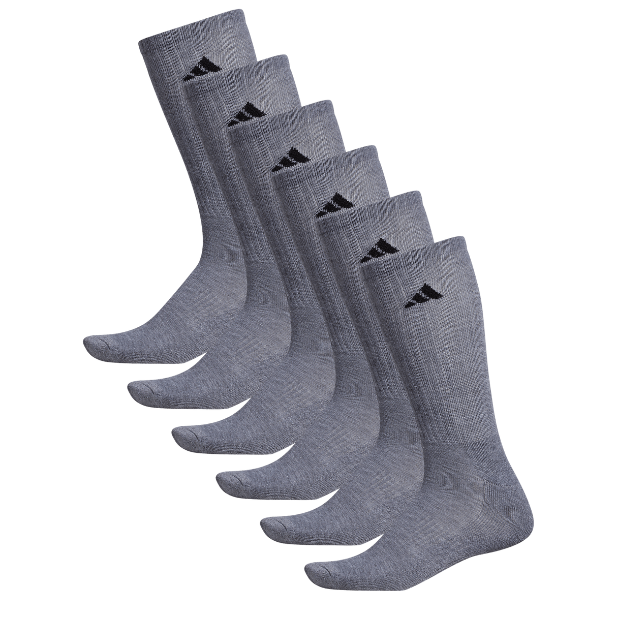 adidas Men's Athletic Cushioned 6-Pack Crew Sock-8