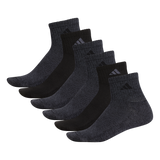 adidas Men's Athletic Cushioned 6-Pack Quarter Sock-8