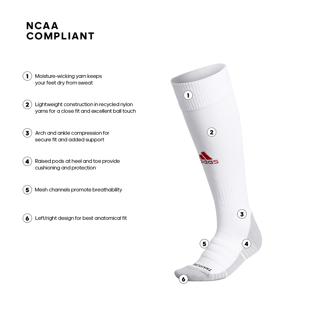 adidas Team Speed Pro OTC Sock-2