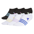 adidas Girl's Superlite 3.0 6-Pack No Show Sock-1