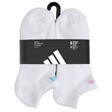 adidas Women's Athletic Cushioned 6-Pack No Show Sock-6