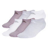 adidas Women's Athletic Cushioned 6-Pack No Show Sock-1