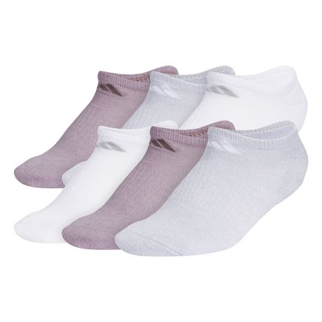 adidas Women's Athletic Cushioned 6-Pack No Show Sock-1