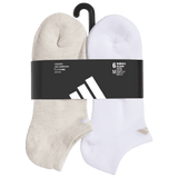adidas Women's Athletic Cushioned 6-Pack No Show Sock-6
