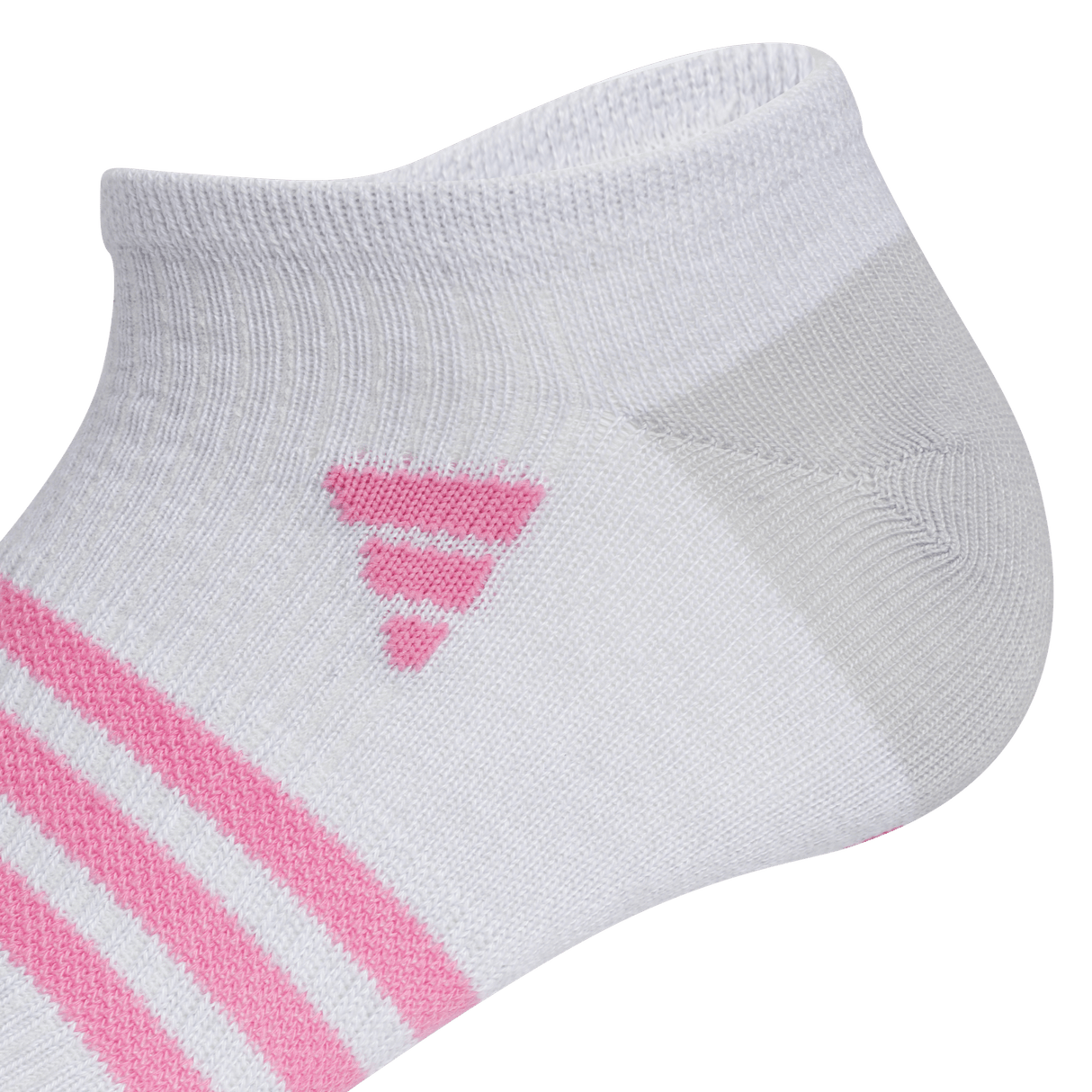 adidas Girl's Superlite 3.0 6-Pack No Show Sock-3