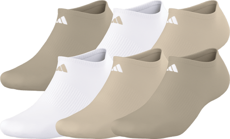 adidas Women's Athletic Cushioned 6-Pack No Show Sock-1