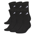 adidas Women's Classic Cushioned 6-Pack Crew Sock-1