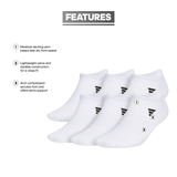 adidas Men's Superlite 3.0 6-Pack No Show Sock-2