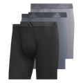 adidas Men's Microfiber 3-Pack Boxer Brief-1