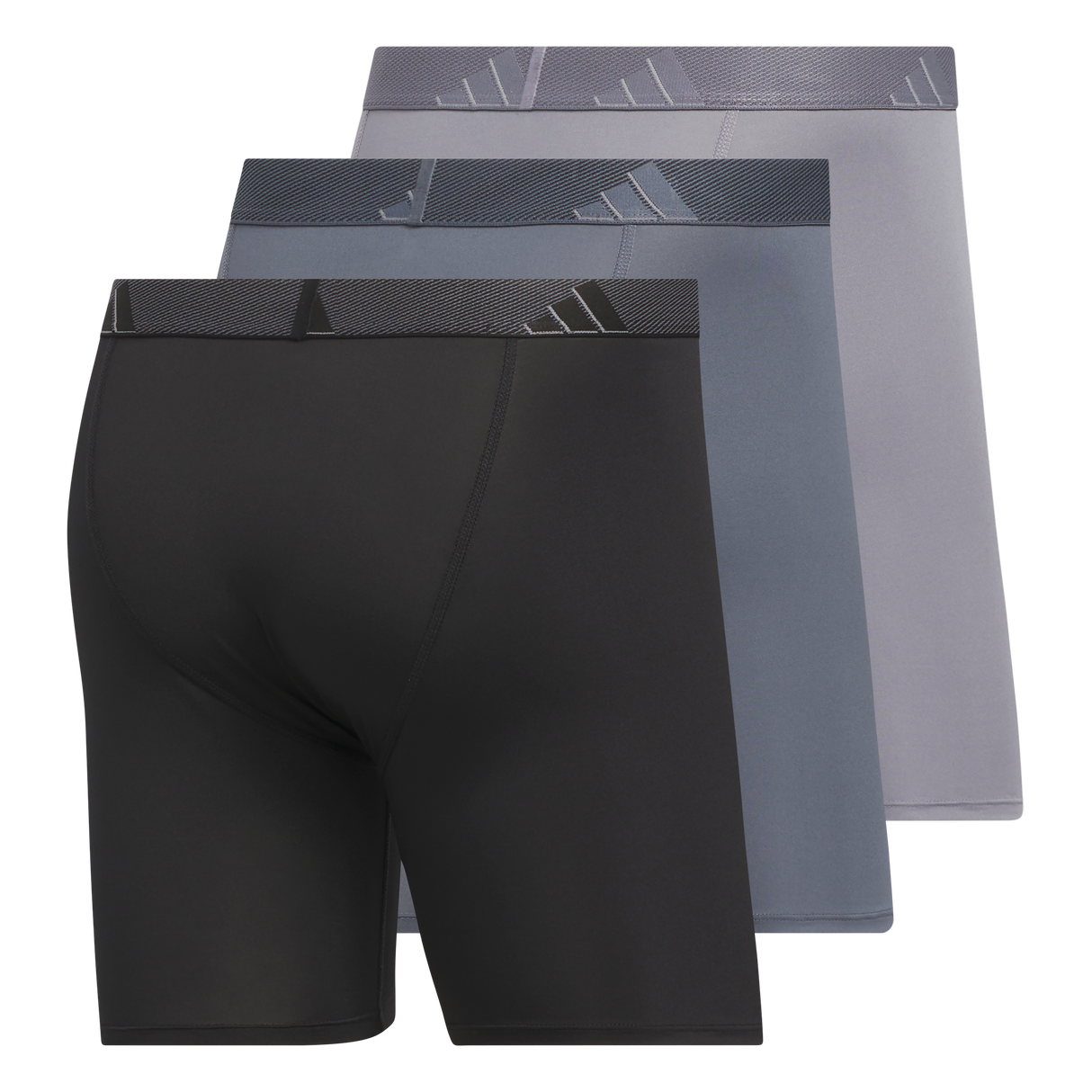 adidas Men's Microfiber 3-Pack Boxer Brief-5
