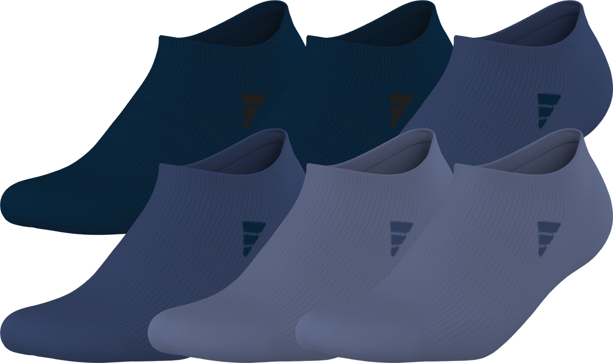 adidas Men's Superlite 3.0 6-Pack No Show Sock-1