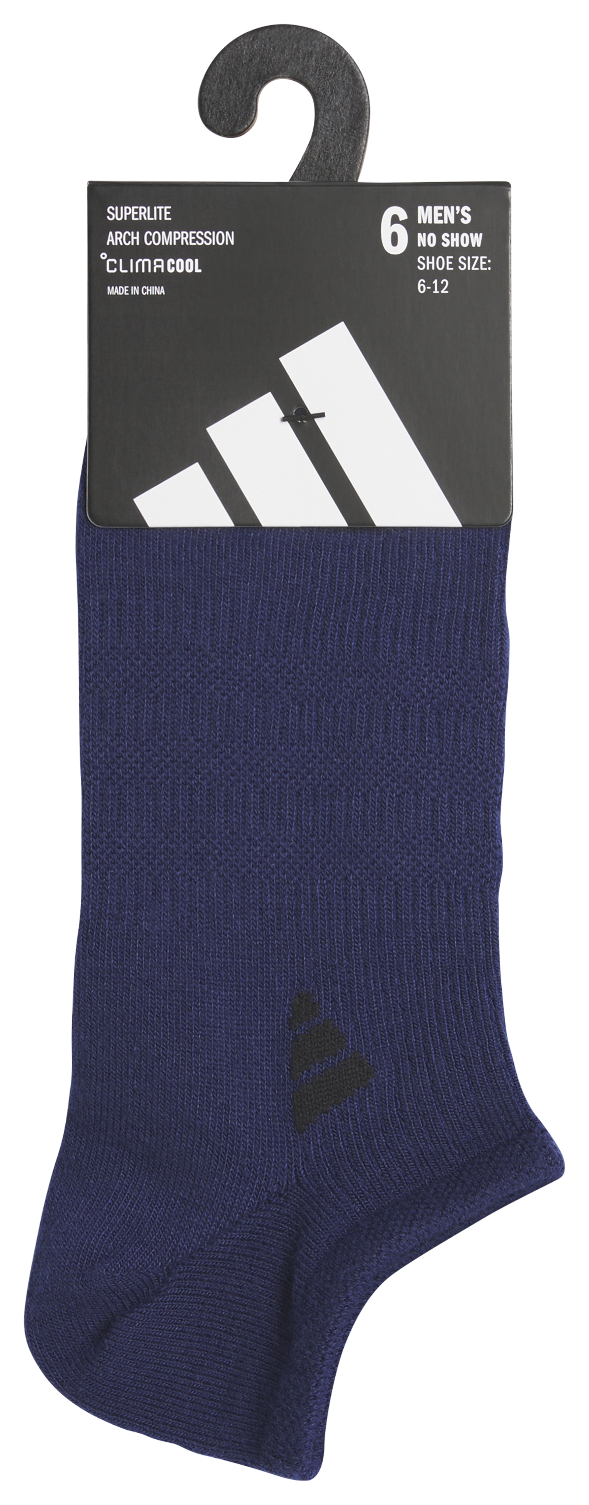 adidas Men's Superlite 3.0 6-Pack No Show Sock-8