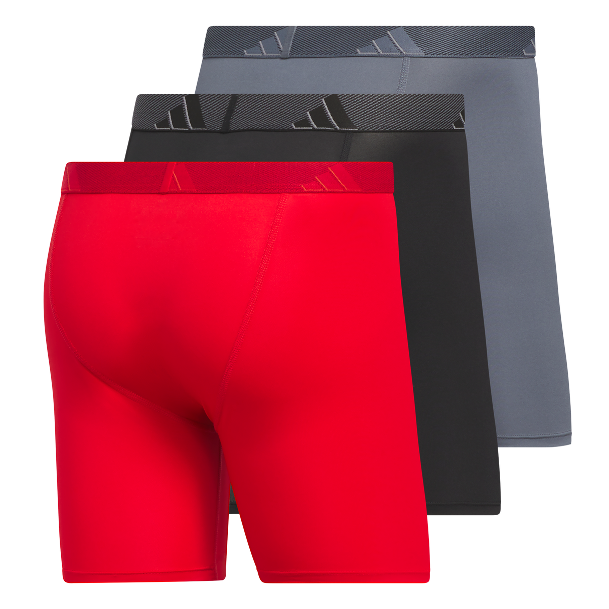 adidas Men's Microfiber 3-Pack Boxer Brief-5