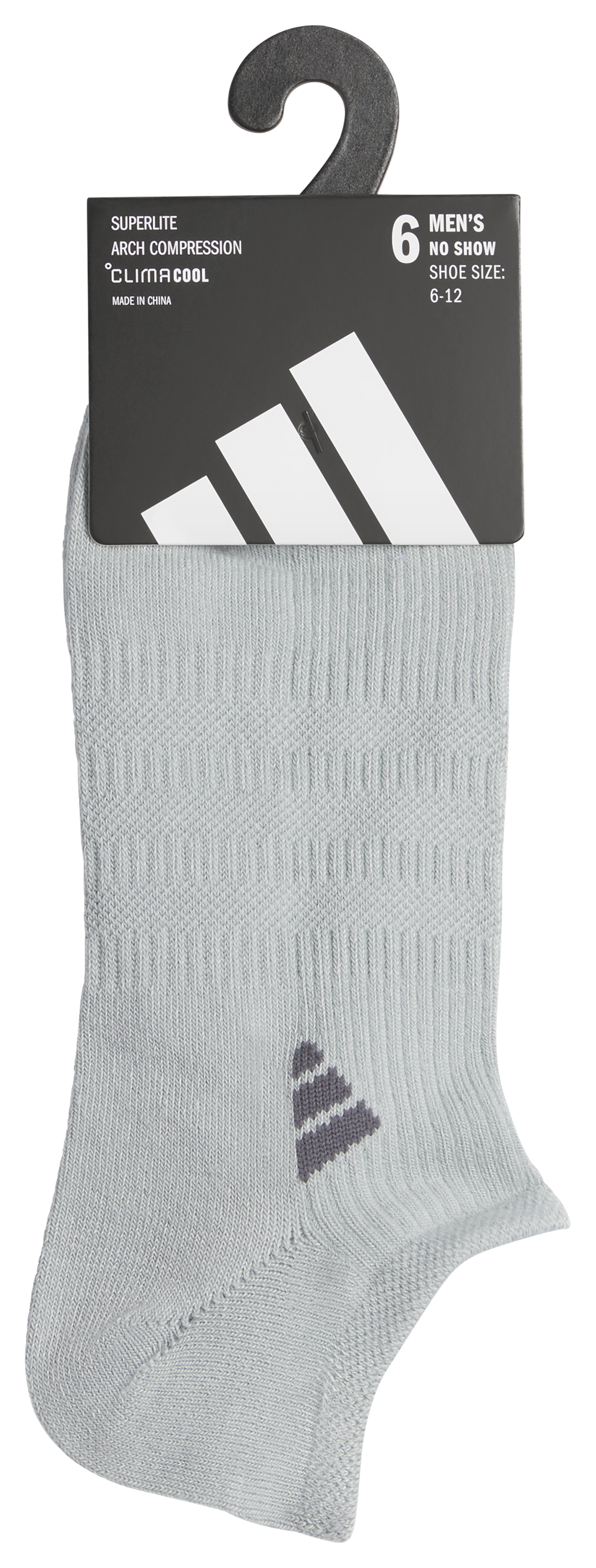 adidas Men's Superlite 3.0 6-Pack No Show Sock-8