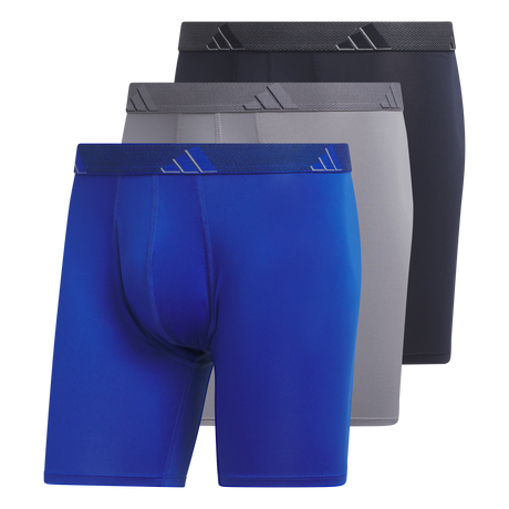 adidas Men's Microfiber 3-Pack Boxer Brief-1
