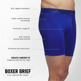 adidas Men's Microfiber 3-Pack Boxer Brief-2