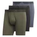 adidas Men's Microfiber 3-Pack Boxer Brief-1