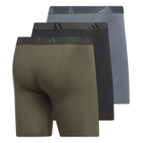 adidas Men's Microfiber 3-Pack Boxer Brief-5