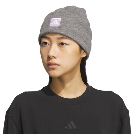 adidas Women's Performance Wide Cuff Fold Beanie-1