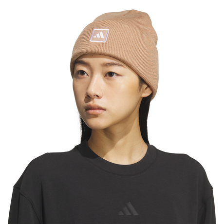 adidas Women's Performance Wide Cuff Fold Beanie-1