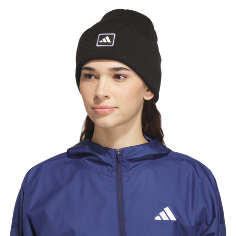 adidas Women's Performance Wide Cuff Fold Beanie-1