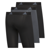 adidas Men's All Day Microfiber 3-Pack Boxer Brief-5